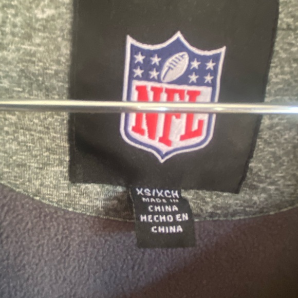 Green Bay Packers Gray‎ Quarter-Zip Sweater XS - Picture 2 of 4